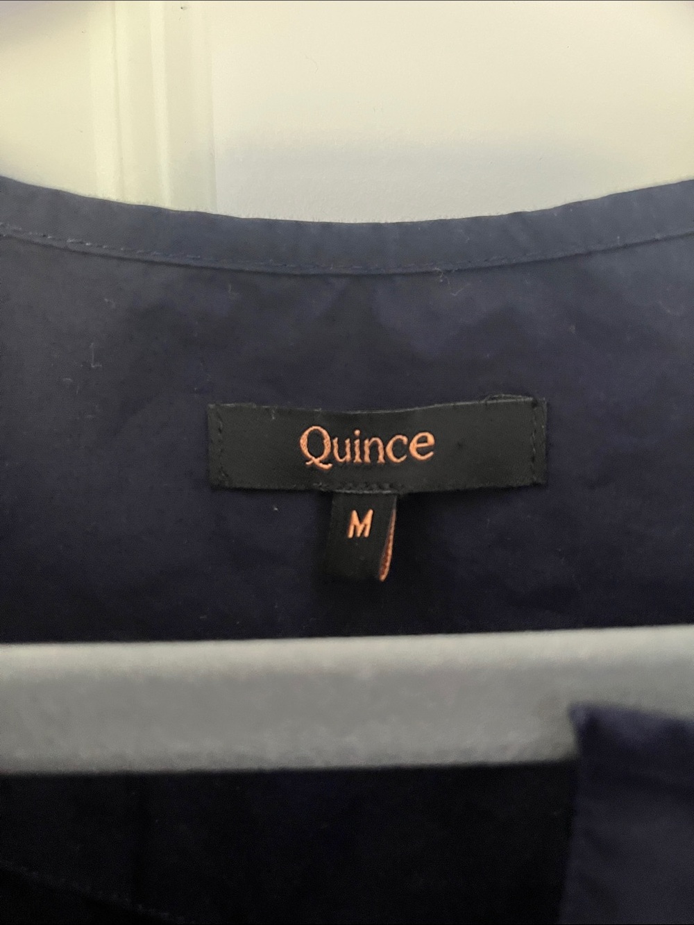 Quince Navy Tiered Maxi Dress with Smocked Waist - Picture 3 of 5